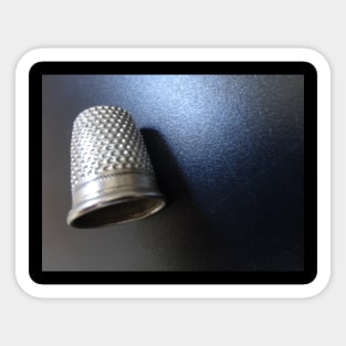 dressmaker's thimble Sticker